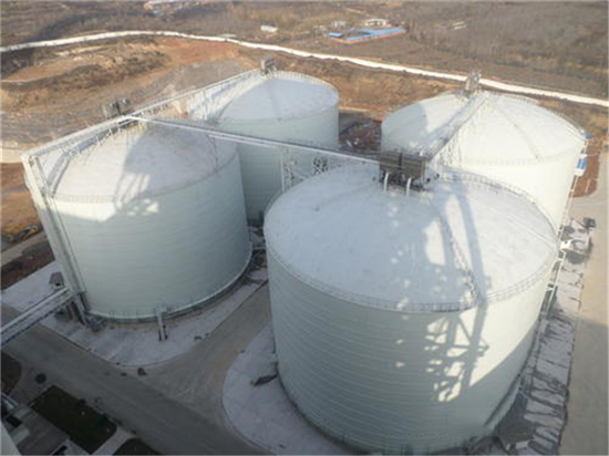 漯河5000吨立式粉煤灰储存罐